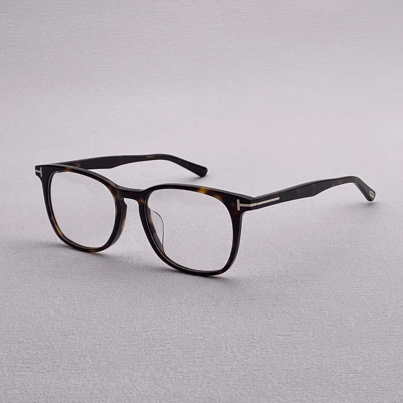 TF5505 optical Glasses frame Retro Square acetate Glasses frame Men's large Tom TF glasses Myopia prescription glasses