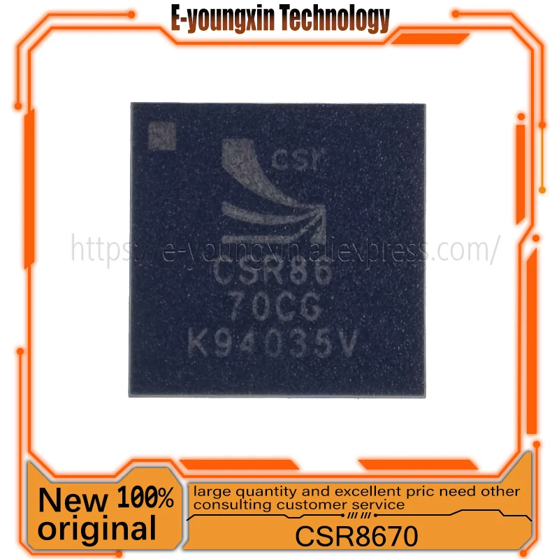 1-5pcs/lot CSR8670 CSR8670CG CSR8670C-IBBH-R CSR86 70CG BGA112 Bluetooth Module IC Car cpu chips original new