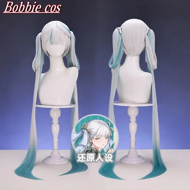 

Bobbie Cos Wuthering Waves Jinhsi Cosplay Wig For Halloween Christmas Comic con Game Anime Party Wig