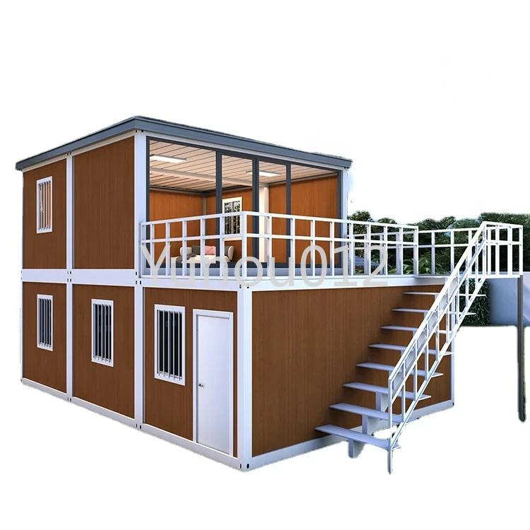 Factory Custom Luxury Modern Qatar Prefab 2 3 4 Bedroom House China Prefabricated Cheap Flat Pack Living Container Home