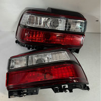 A Pair Car Tail Light Rear Brake Lamp For Toyota Corolla AE100 1992 1993 1994 1995 crystals Driving Indicator Lamp
