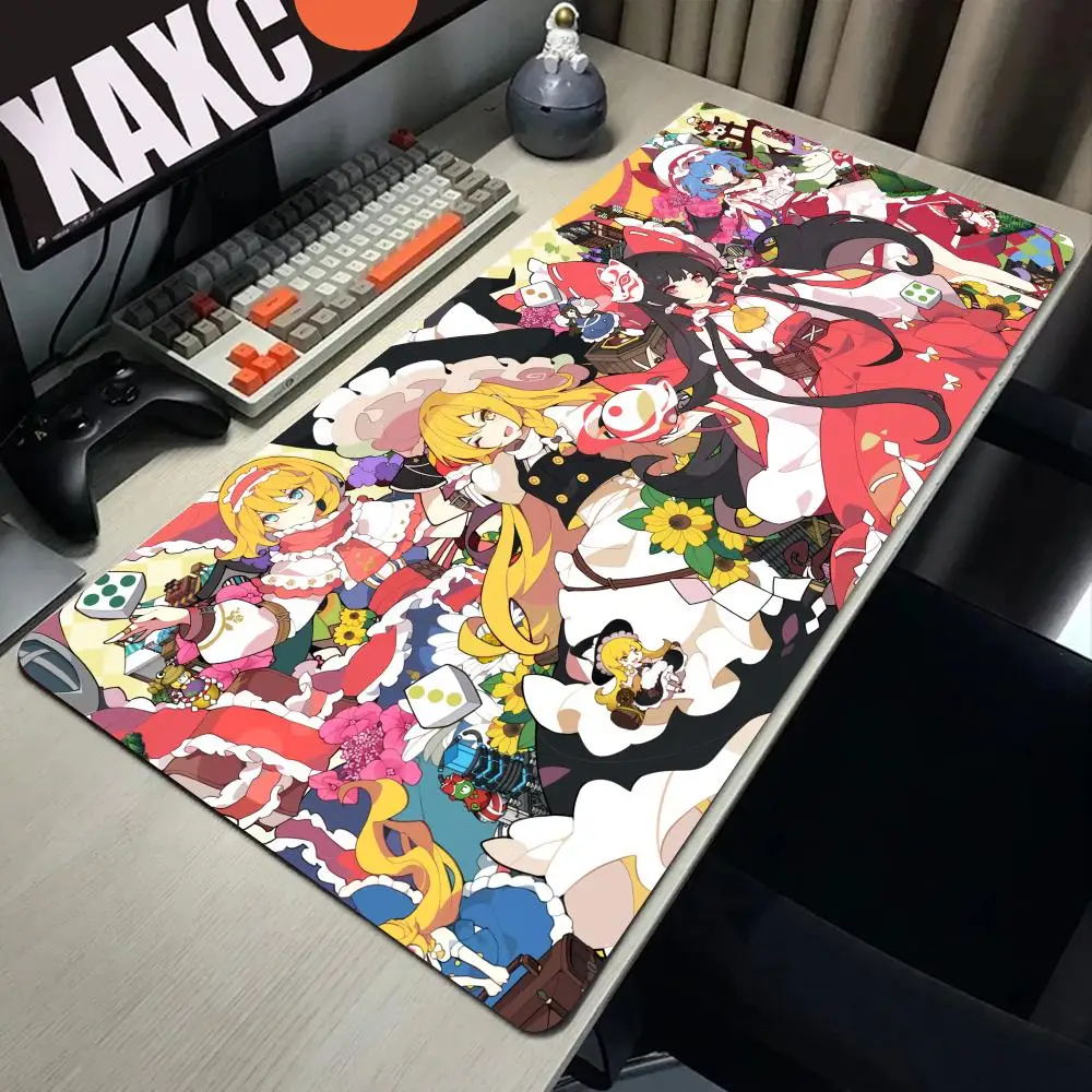 

Anime Touhou Project Mousepad Large Gaming Mouse Pad LockEdge Thickened Computer Keyboard Table Desk Mat