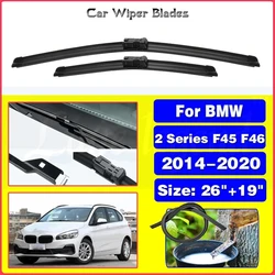 For BMW 2Series F45 F46 216i 218i 220i 225i 225xe 216d 218d 220d 2014-2020 Wiper Front Wiper Blades Windscreen Windshield 26