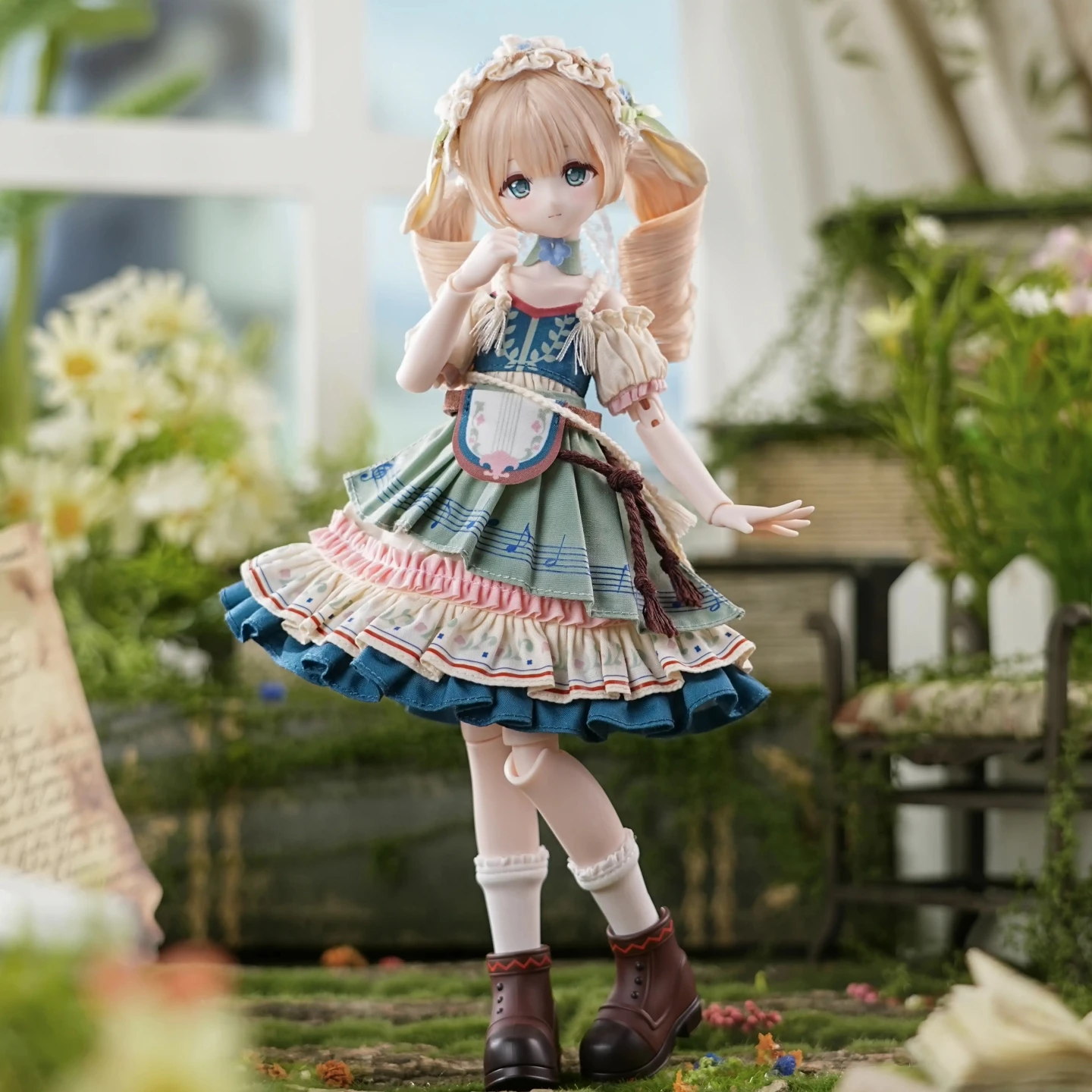 Genuine Bonnie Symphony Series Special 1/6 Action Figure Bjd Blind Box Hair Transplant Doll Model Decoration Collect Toy Gift view 5