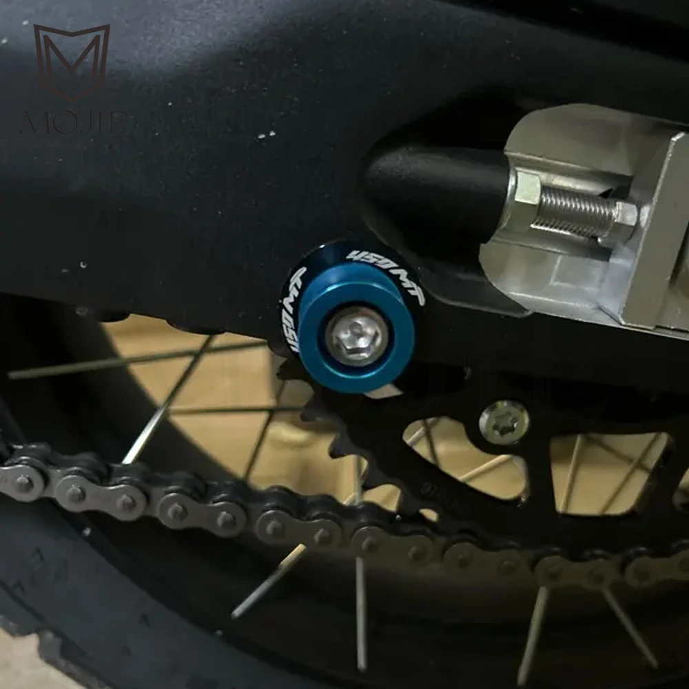 450 MT 2025 2026 ل CFMOTO CF MOTO 450MT 450 MT 450 MT450 2024 دراجة نارية الملحقات CNC حامل المسمار Swingarm بكرات المنزلق