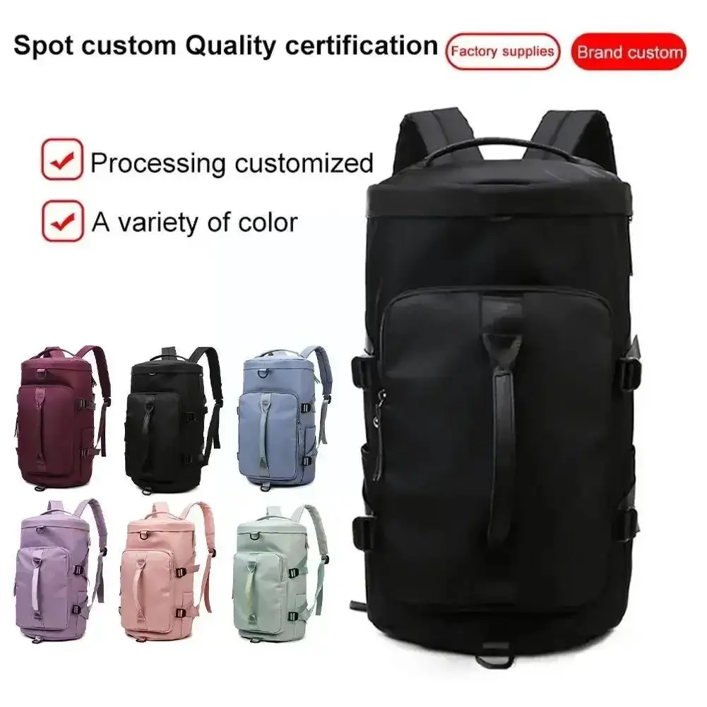 Fashion Large Capacity Storage Bag Travel Bag Tote Carry On Duffel Luggage Waterproof Backpack Handbag Oxford Shoulder Women