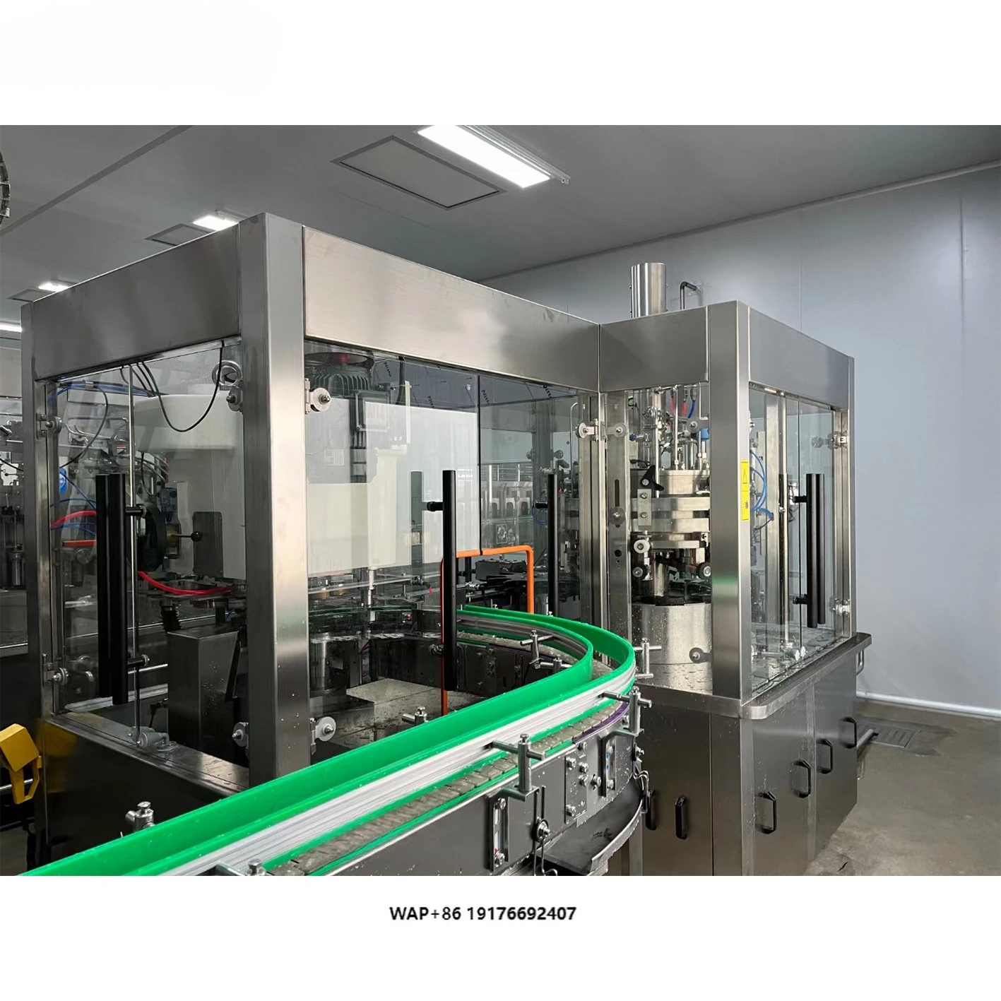 Industrial Automatic Aluminum Tin Can Carbonated Drink Soda Water Canning Line Beverage Filling Equipment