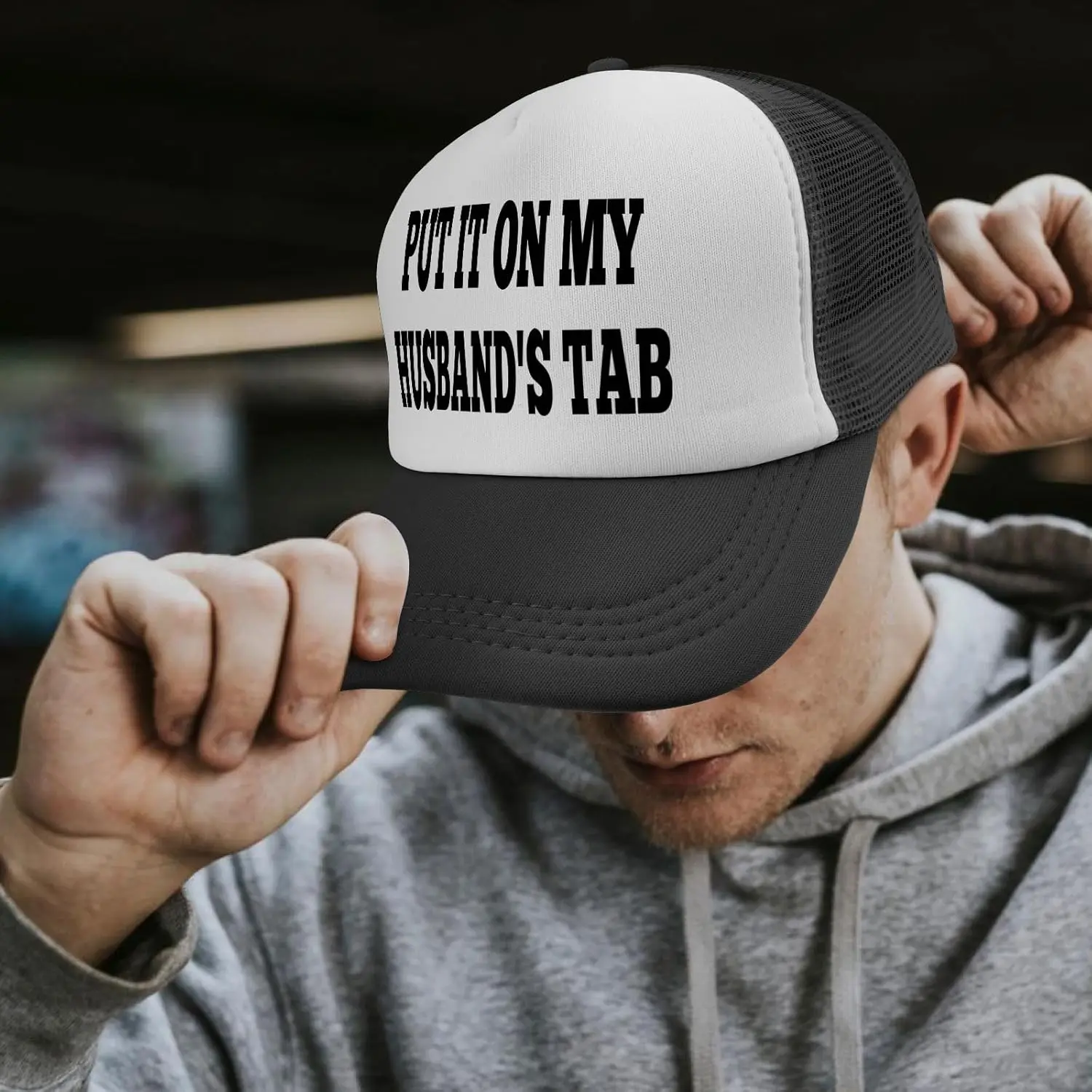 Забавная шляпа Put It On My Husband's Tab, шапка Garde для мамы