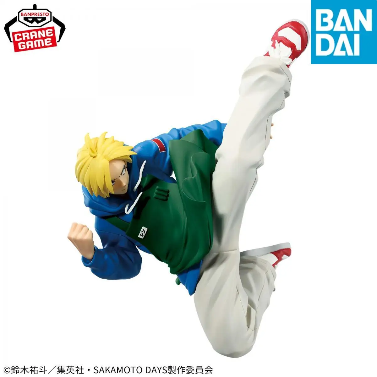 В наличии BANDAI оригинальные SAKAMOTO DAYS VIBRATION STARS Shin Asakura аниме фигурки модель статуя Коллекционный фестивальный подарок