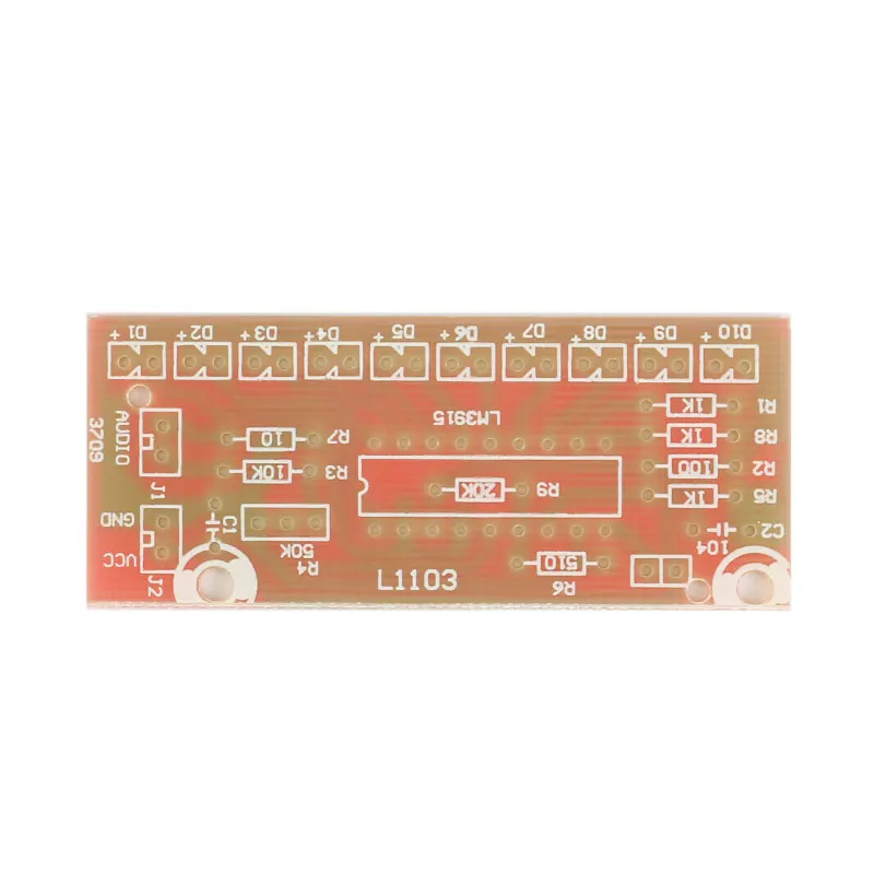 Audio LM3915 Level Indicator Electronic Production Suite DIY Kit Part Components Design
