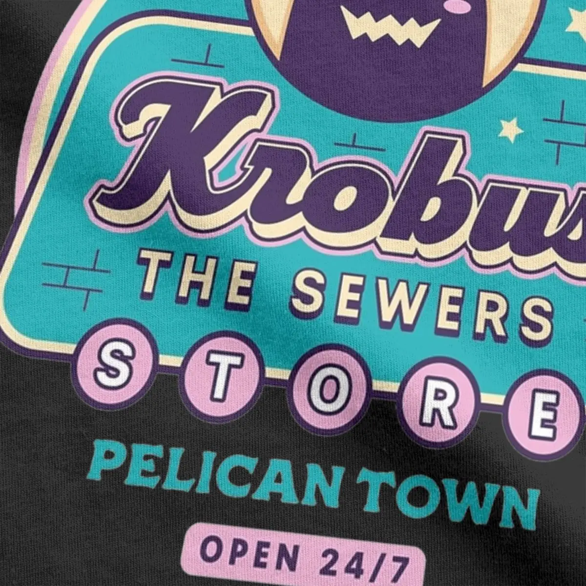 Krobus The Sewers Merchant Stardew Valley T-Shirt Men Game Anime 100% Cotton Tees Short Sleeve T Shirts 4XL 5XL 6XL Clothing