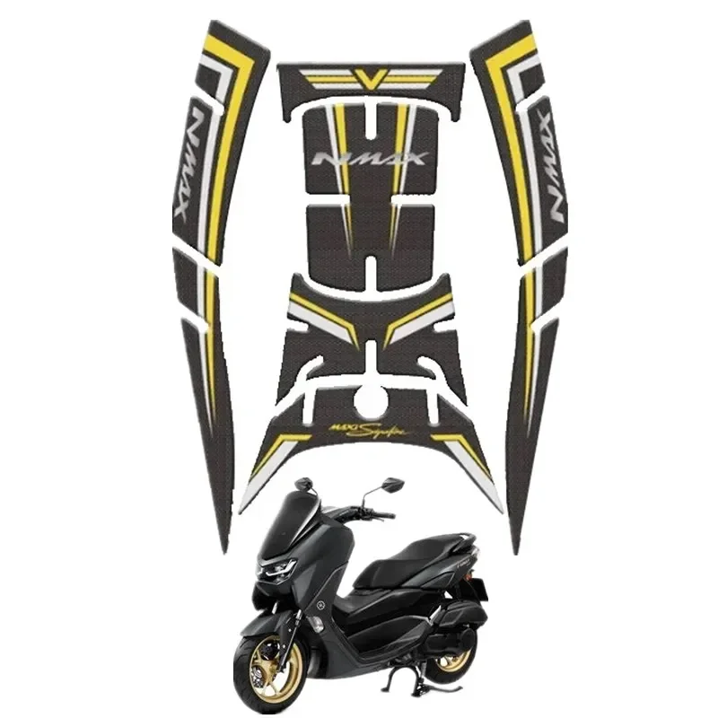 For NMAX155 2020 Motorbike Tank Pad Protector 3D Gel Sticker Decal - 2