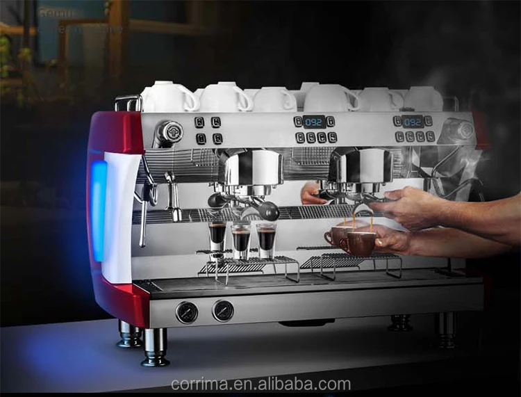 NEW-Double Group Commercial Espresso Machine CRM3201