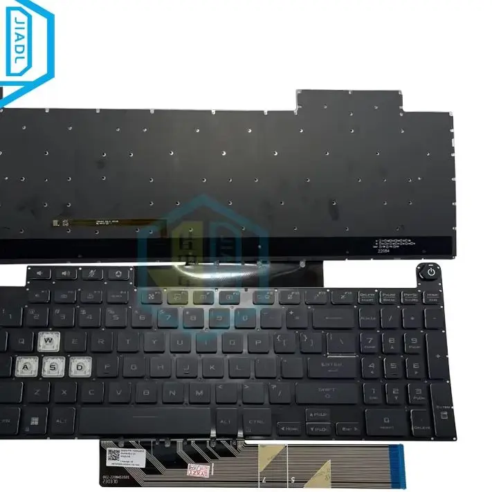 US English Color RGB Backlit Keyboard For ASUS TUF Gaming F15 FX507 FX507ZR FX517ZM A15 FA507 FA507RE FA507RC Laptop Keyboards