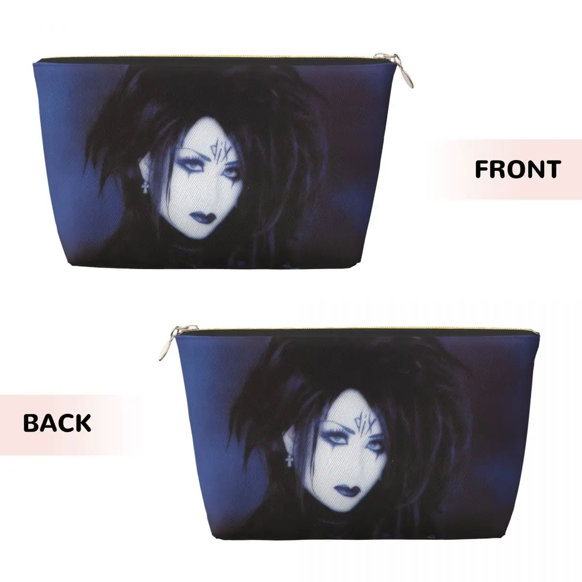 Custom Malice Mizer Mana Sama Moi Meme Moitie Visual Kei Toiletry Bag Cosmetic Makeup Organizer  Beauty Storage Dopp Kit Case