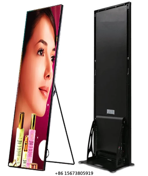 

HD LED-экран для демонстрации фильмов и плакатов, настенный LED-дисплей, цифровые LED-экраны