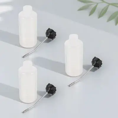 زجاجة زيت لآلة الخياطة، موزع زيت دقيق مع فوهة طويلة، ملحق طقم مزيتة بلاستيكية متينة #6