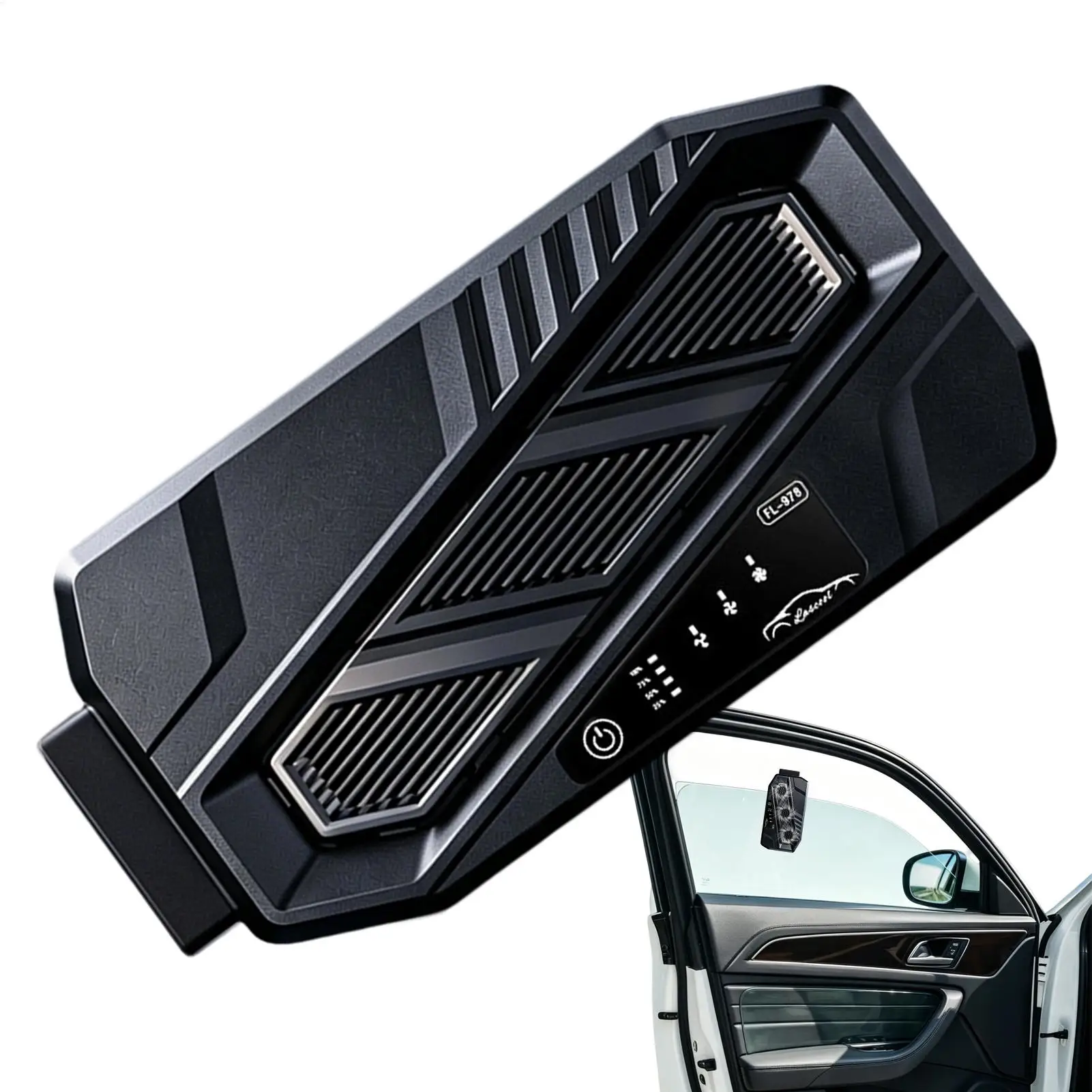 For  RV Car Ventilation Fan Odor Removal 360 Degree Adjustable Air Circulation Auto Ventilator Fan For RV Sedan Truck Travel