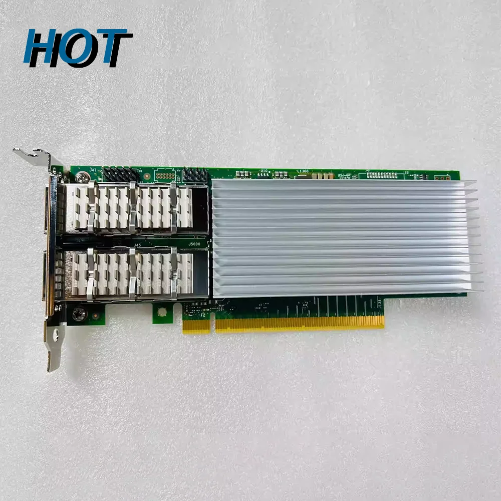 NIC For HPE  For Intel 100 Gigabit network card With double Electrical Ports P21112-B21 P21114-001 E810-CQDA2