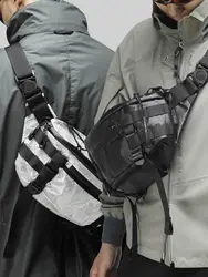 Functional Tactical Lightweight Commuting Shoulder Bag, Summer Breathable Crossbody Bag