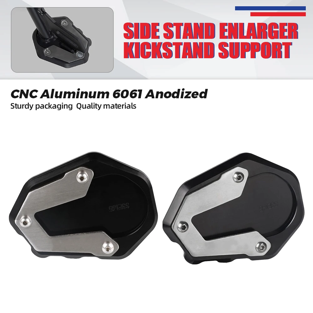 

For BMW F900R F900XR Motorcycle Accessories Kickstand Foot Side Stand Extension Support Pad F900 F 900R 900 R XR 900XR 2019-2023