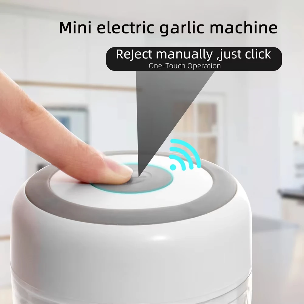 Electric Kitchen Food Chopper Mini Garlic Masher crusher USB Portable Meat Grinder Vegetable Chopper for Kitchen Gadgets image 5