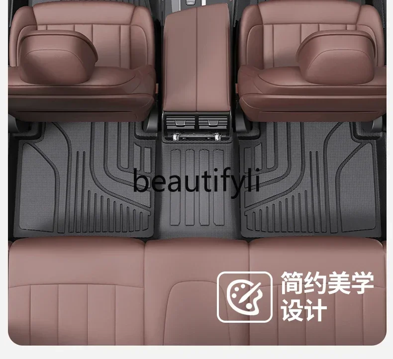 

lt6351 Dedicated to Mondeo Winning TPE main driver car floor mat main driver single piece driver seat