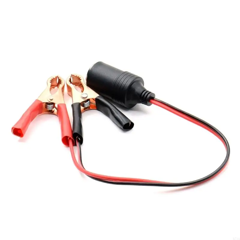 Enchufe del cable extensión 573A 12V con abrazadera batería enchufe adaptador enchufe