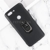For One Plus 5T oneplus5t Back Cover Finger Ring Soft TPU Silicone Case For One Plus 5T Phone Cover