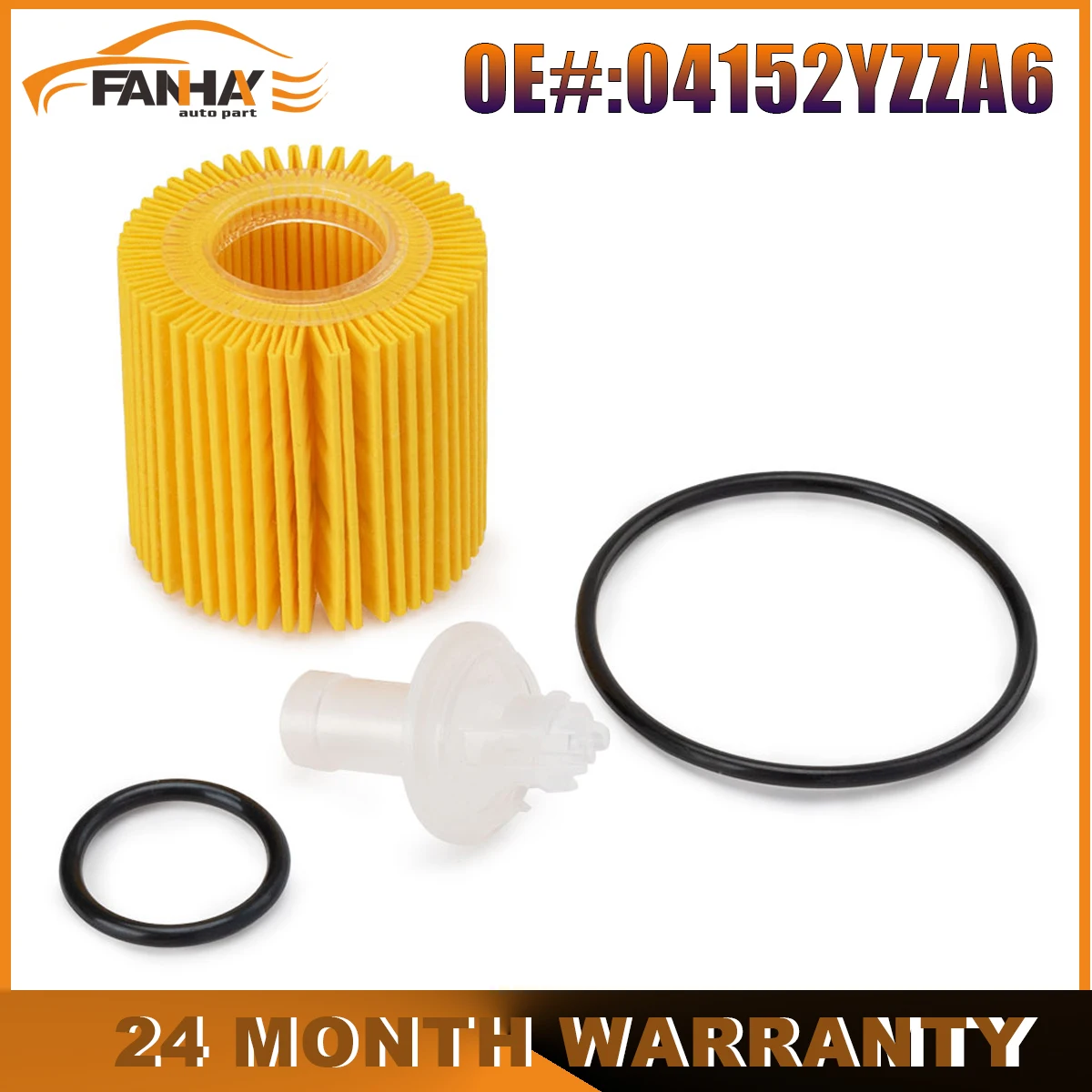 

10 шт. масляных фильтров 04152YZZA6 для Toyota Corolla, Matrix, Prius, PriusV, Scion, Lexus CT200H, двигатель 1.8L 2ZR-FXE, 04152B1010, 0415237010
