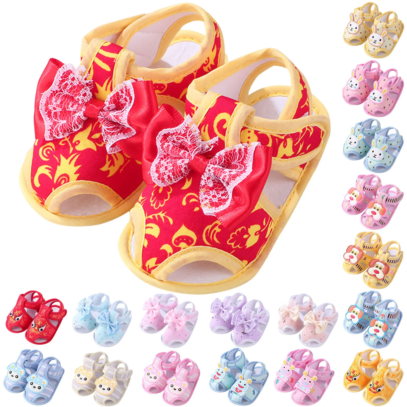 

First Walkers Toddler Infant Boy Comfort Soft Sole Prewalker Shoes Baby Shoes Cute Baby Girls Lovely Cartoon Antislip Crib Shoes