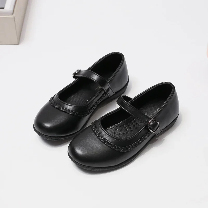 

Модные детские кожаные туфли в корейском стиле для подростков, танцевальные туфли для выступлений, модель для родителей и детей