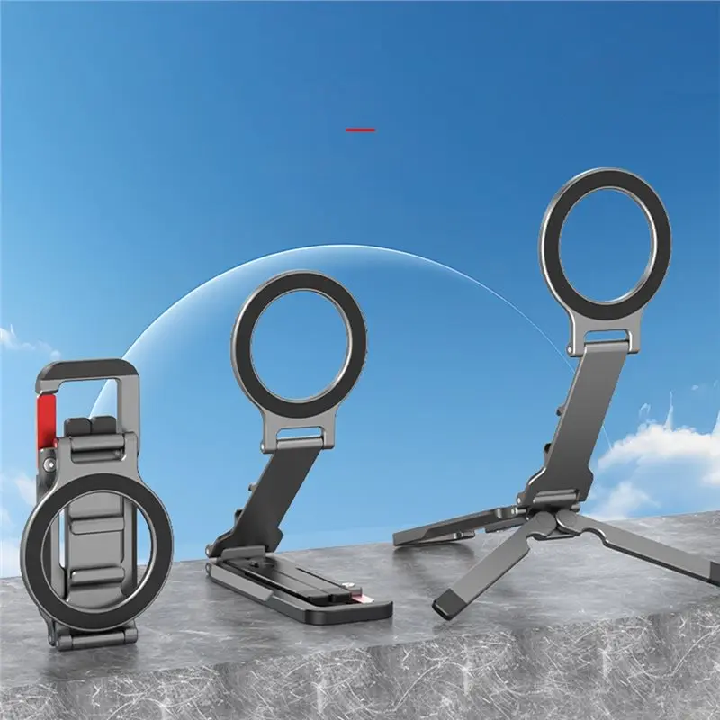 Super Deal -Magnetic Phone Holder Carabiner Mount For 17 16 15 14 Accessories Handle Tripod Adapter Compatible For Magsaf