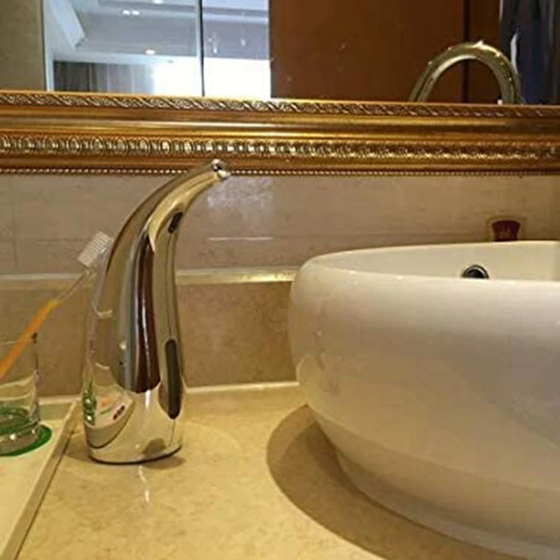 적외선 모션 센서 장착 자동 비접촉식 액체 비누 디펜서, 핫 비누 디펜서, 300ml/11oz