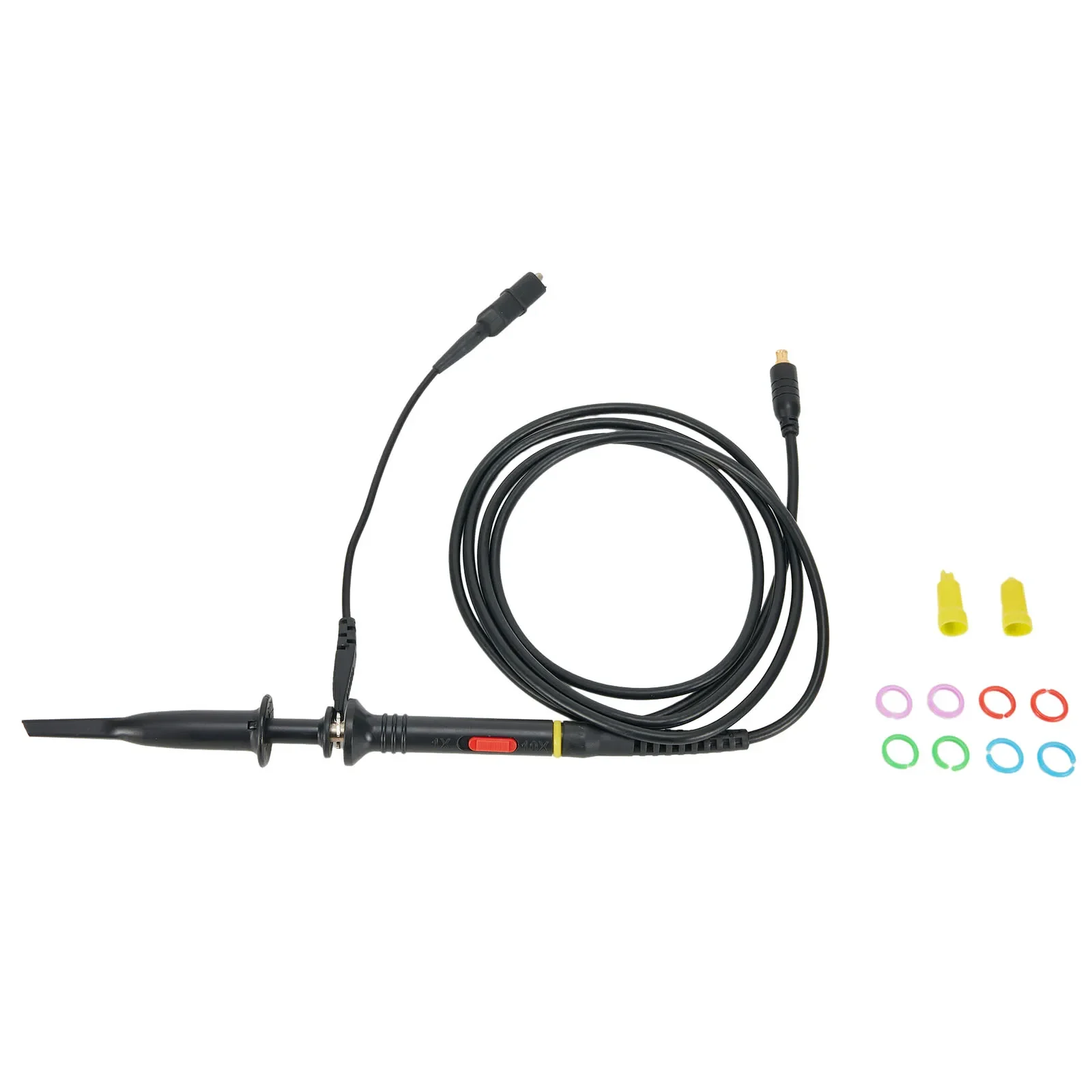 1 Pc MCX 오실로스코프 프로브 60MHz 1X 10X 휴대용 오실로스코프 용 악어 클립 휴대용 오실로스코프 용 클립 온 프로브