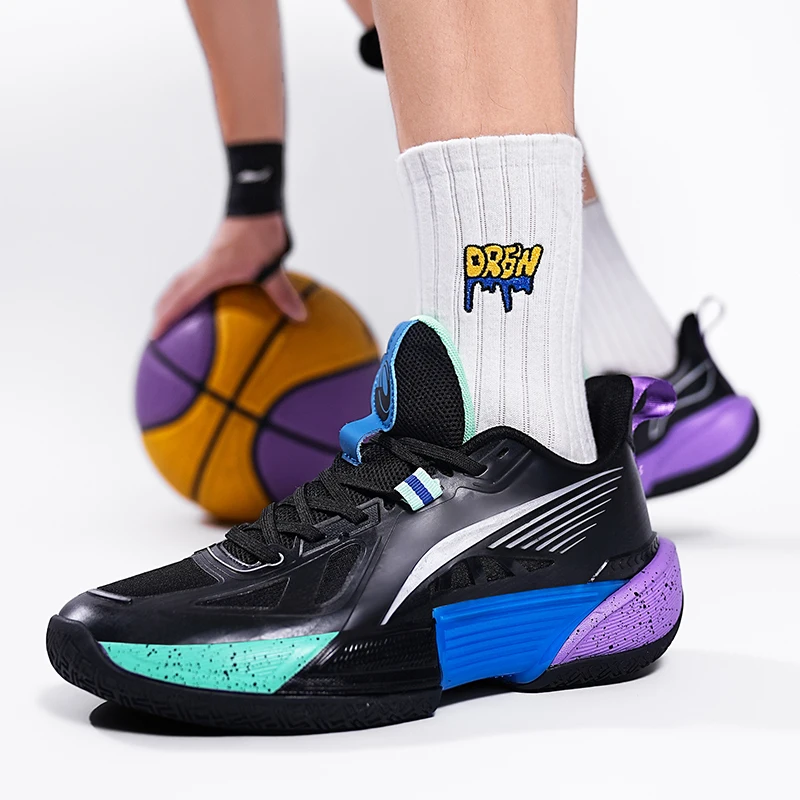 

Mesh Student Basketball Sneakers 2026 New Breathable Wear Resistant Shock Absorbing Anti Slip Lightweight Teenager Kids Athletic