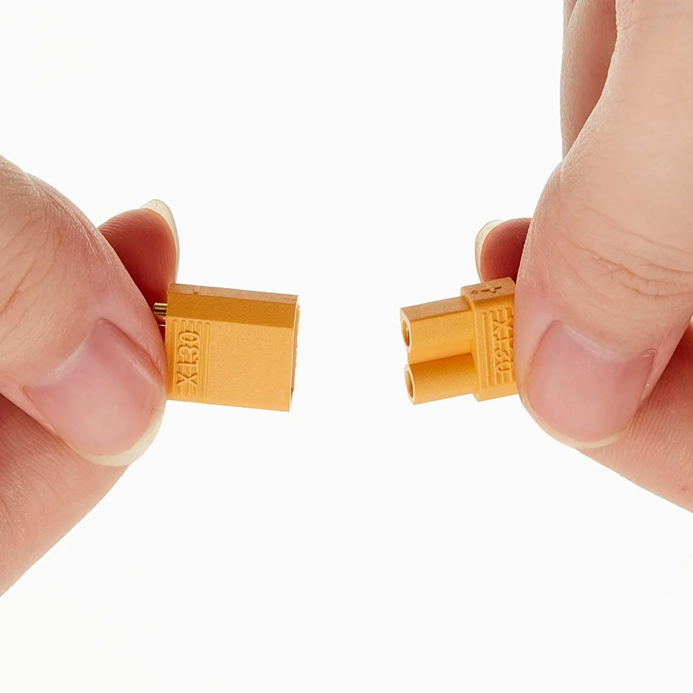-A25M 20 Pairs XT30 Connectors Male And Female Connectors Plugs With 40 Pieces Shrink Tubing For RC Battery