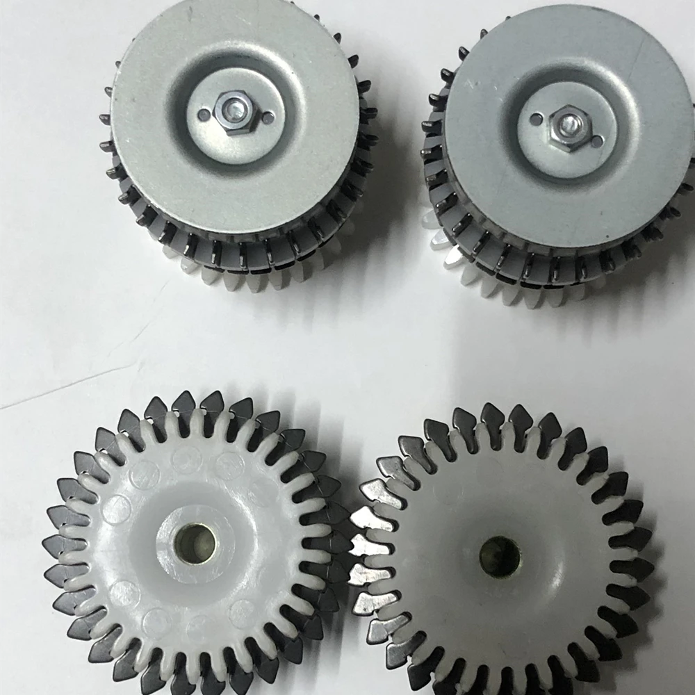 4PCS Main / Needle Split Drum Wheel Kit Assembly Knitting Machine Replacement Accessory Fit for Silver Reed SK270 SK370