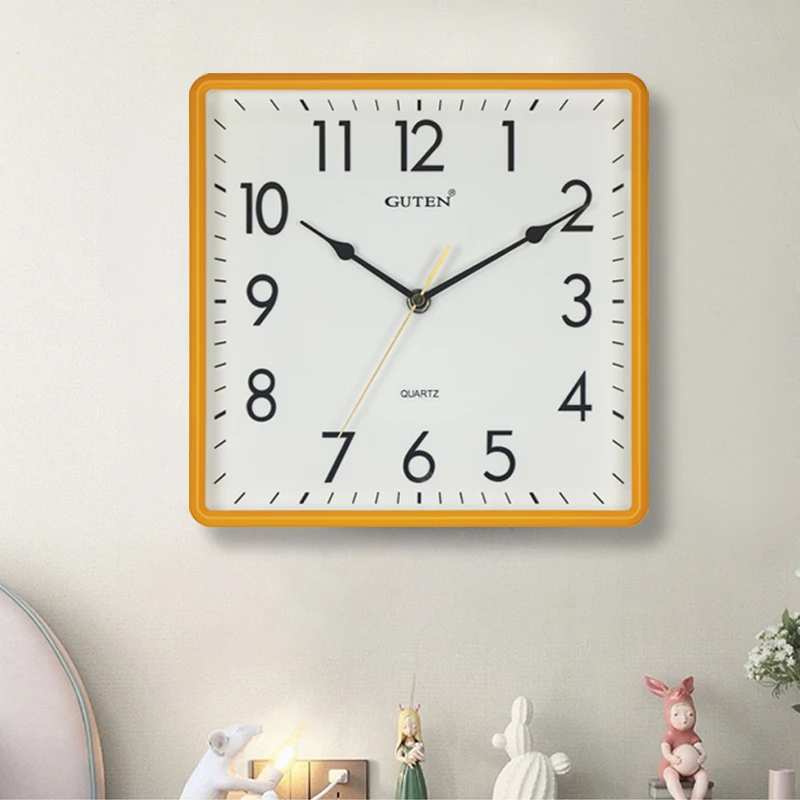 

Бесшумные настенные часы Современные минималистичные часы для гостиной Спальня Креативный дизайн Часы Скандинавские элегантные роскошные декоративные часы