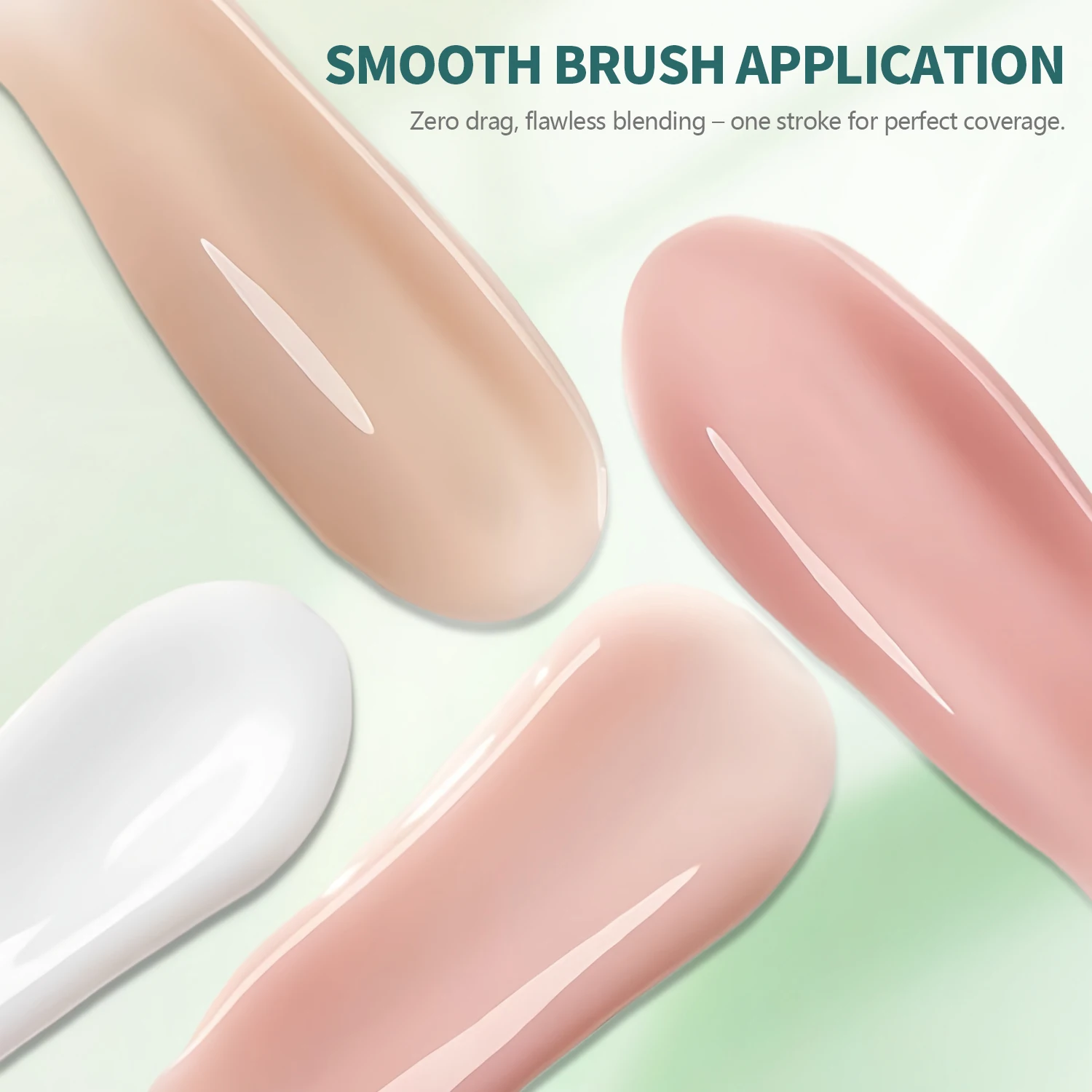 Nailpop 30 جرام منشئ جل حليبي تمديد UV LED أظافر أكريليك معالجة طويلة الأمد جل بناء سريع لتقوم بها بنفسك في صالون المنزل مانيكير #6