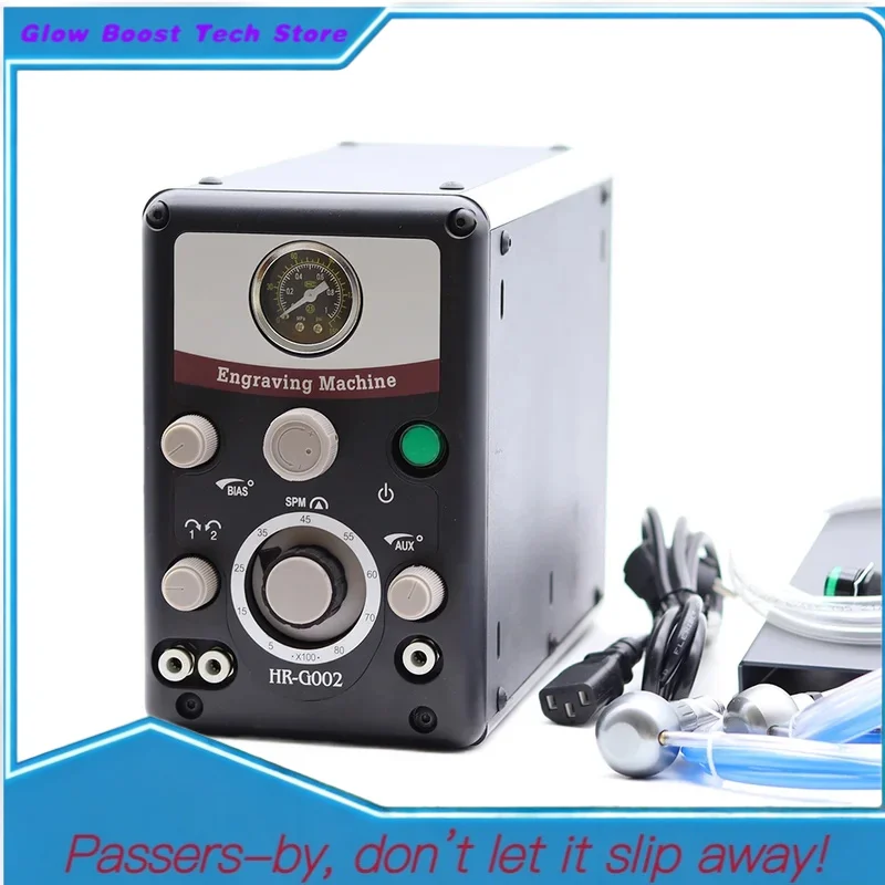 

Glow Equipment Engraver Or Jewelry Double Pneumatic Engraving Machin