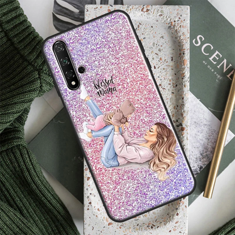 Baby Mom Girl Case For Huawei Honor 70 50 X8 X9a Magic5 90 Lite P20 P30 P40 P60 Pro P Smart Nova 5T Cover