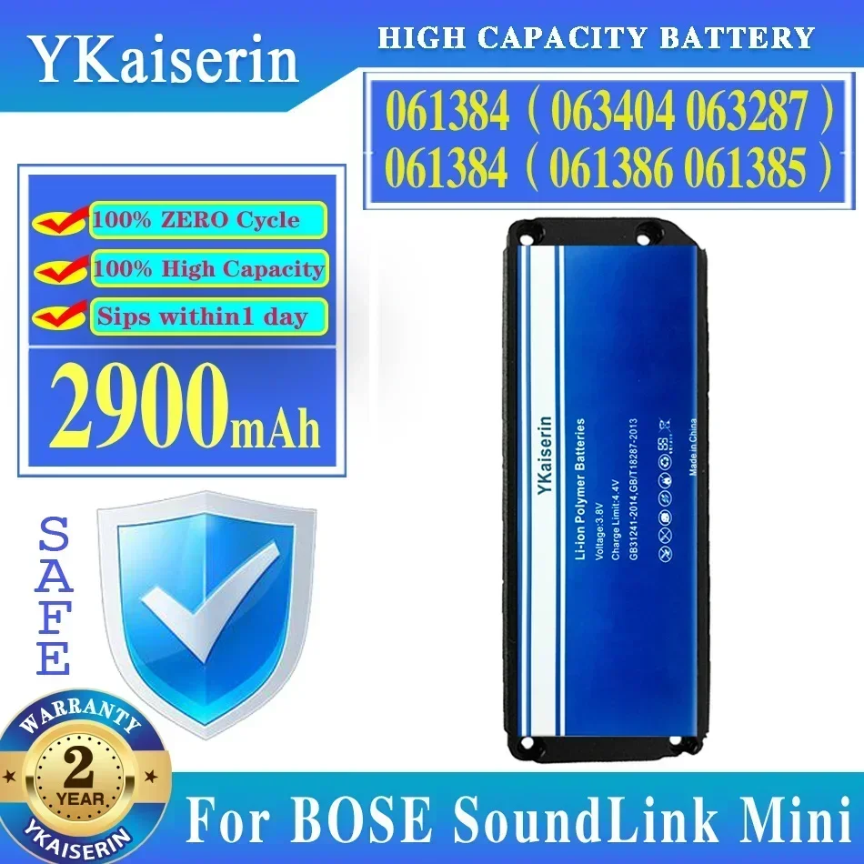 YKaiserin 061384 Battery for BOSE Bluetooth Speaker 061384 for BOSE SoundLink Mini Device Mini I Bluetooth Speaker