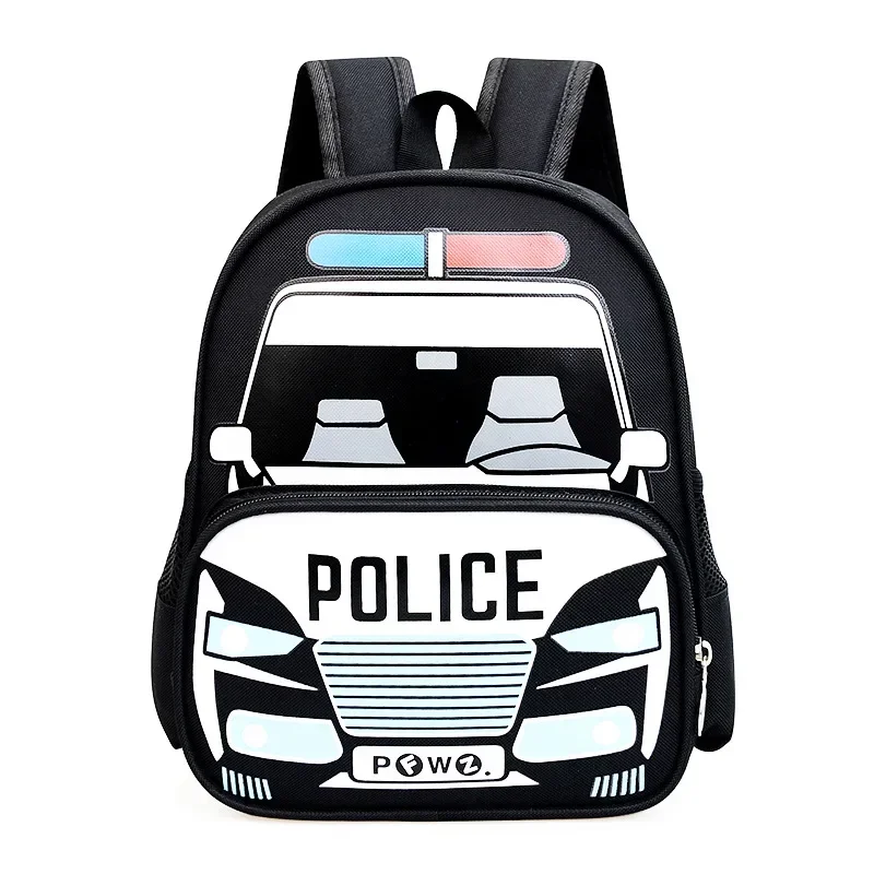 Boys Backpack Cartoon Car Kindergarten Fashion Schoolbag Casual Children Shoulders Bag Kids Girls Students Bags Mochila Infantil