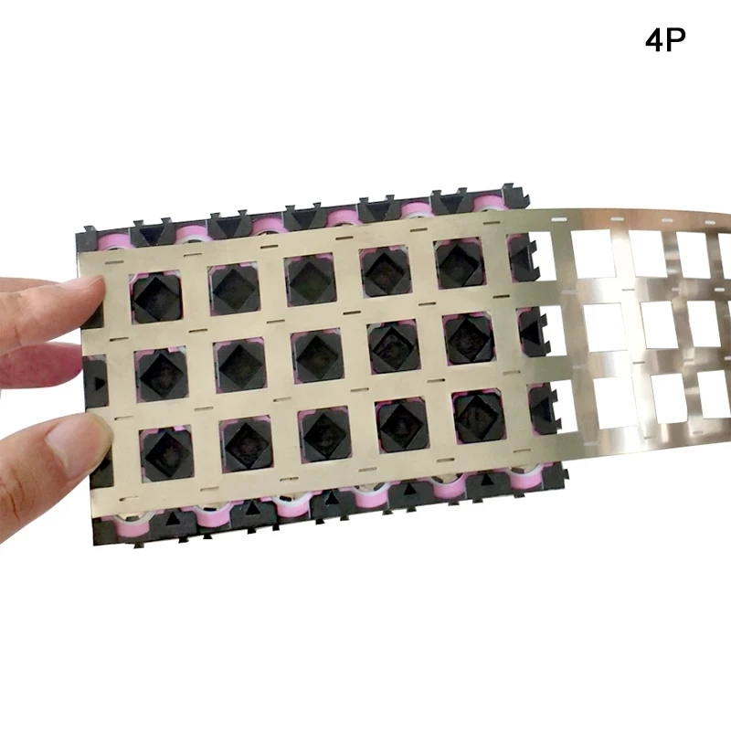Tira de níquel puro de 1kg, batería de litio de alta pureza 99.96%, todos los tamaños 2P 4P para soldadura por puntos 18650, placa de correa de níquel