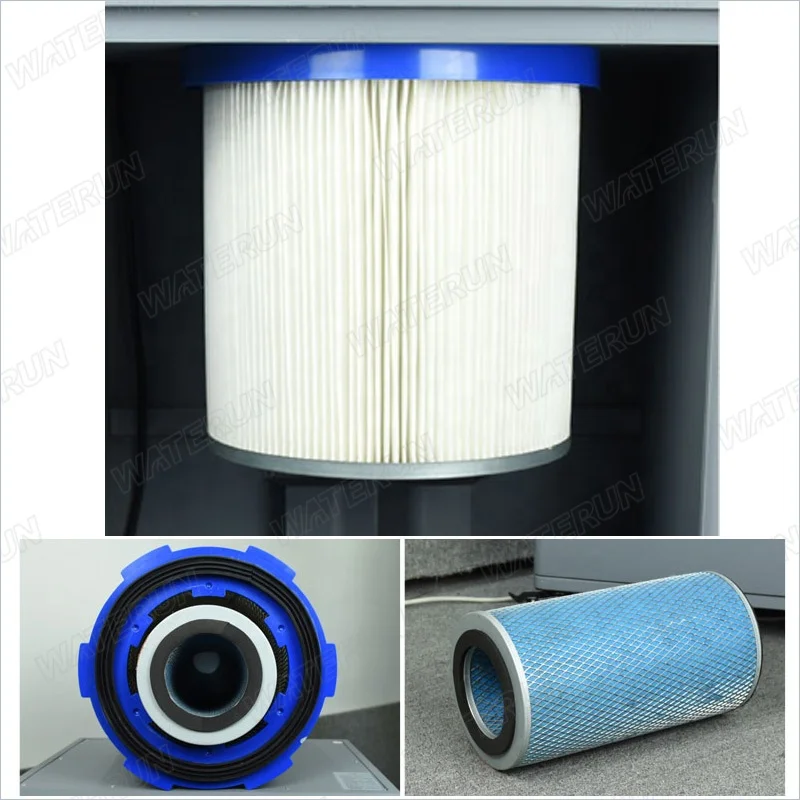 2025 Pulizia compressa Aspirazione Estrazione Filtro aria Catcher fumo mobile Aspiratore polvere industriale