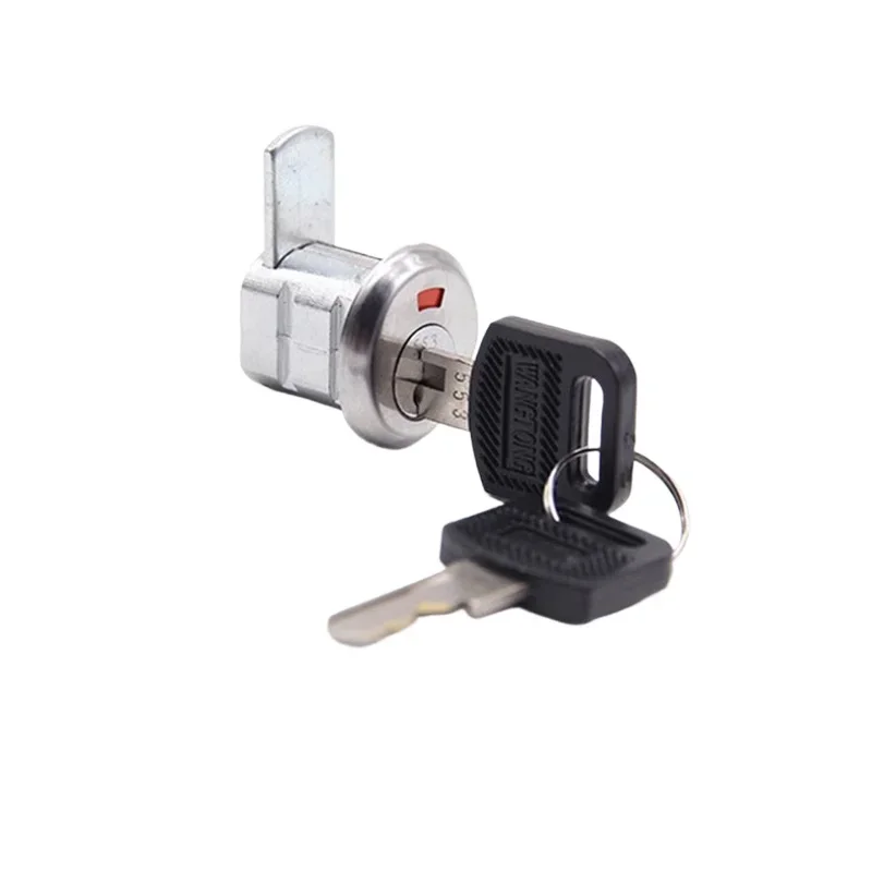 File Cabinet Drawer Lock Tongue Roll Cabinet Drawer Office Desk Left and Right Telescopic Lock Moves Up and Down