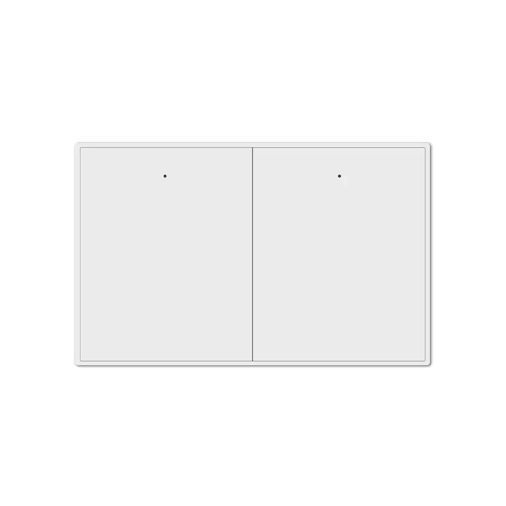 Zemismart Zigbee Smart Wandlichtschalter Funktioniert mit Tuya mit Neutral 1, 2, 3, 4-Gang-Schwarzunterbrecher Alexa Google Home Smartthing