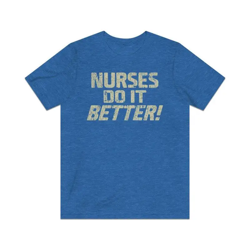 

Nurses Do It Better 1977, винтажная мужская футболка