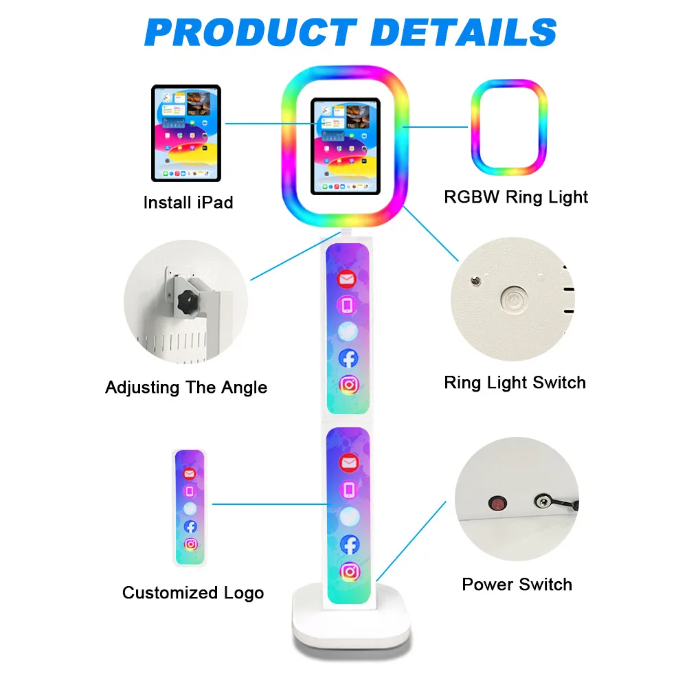 iPad Photo Booth iPad Photo Booth Selfie-Kamera
